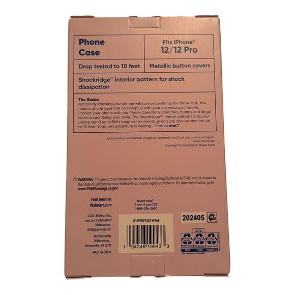 Protest onn. Floral Phone Case for iPhone‎ 12/12 Pro NEW - Picture 3 of 3